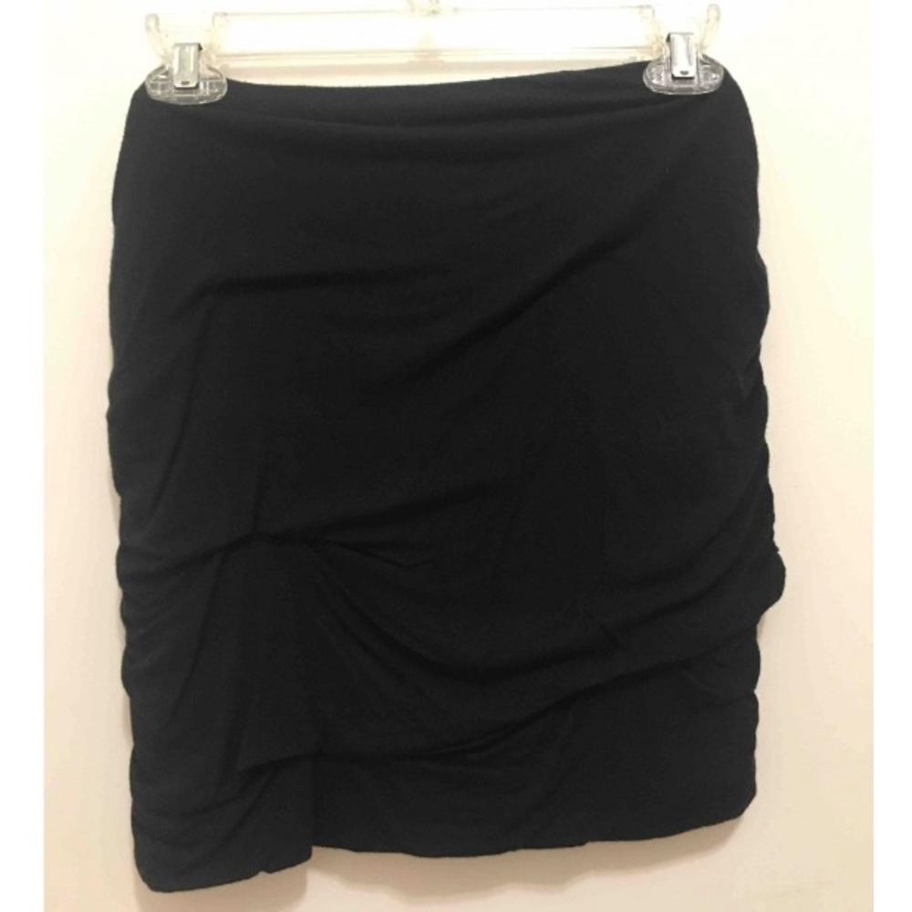 Medium free people black mini skirt